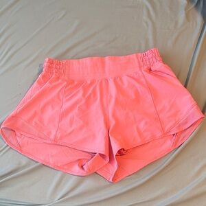 lululemon athletica Vibrant Pink Athletic Shorts